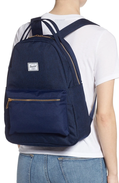 Herschel Supply Co Nova Mid Volume Backpack - Blue In Glacier