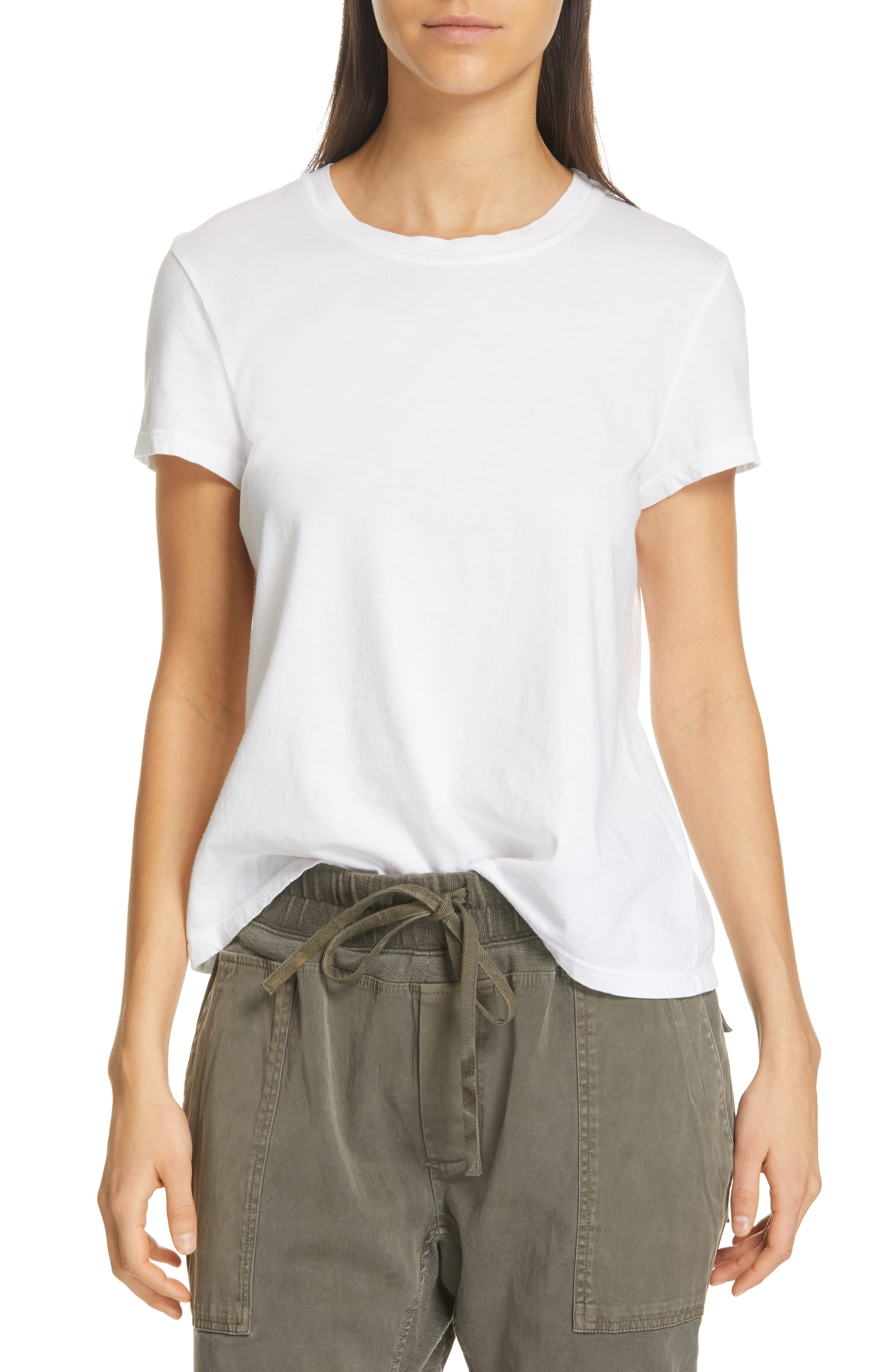 james perse white t shirt