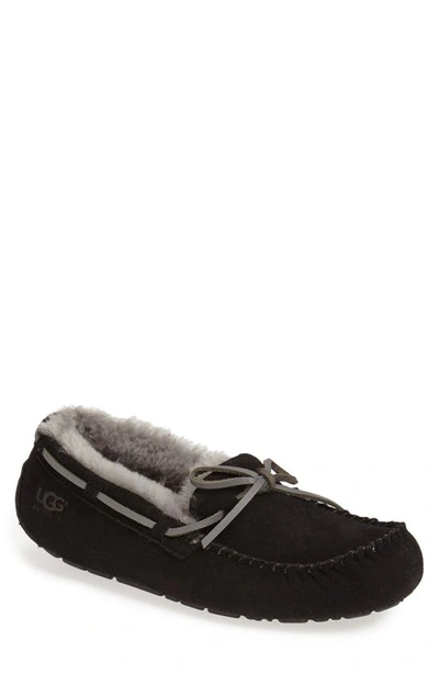 Ugg Olsen Moccasin Slipper In Black