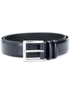 Orciani Silver Buckle Belt In Blue