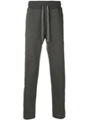 Dolce & Gabbana Side Stripe Track Pants In Grey