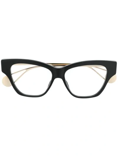 Gucci Cat-eye Shaped Glasses In Black