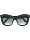 Gucci Cat Eye Sunglasses In Blue