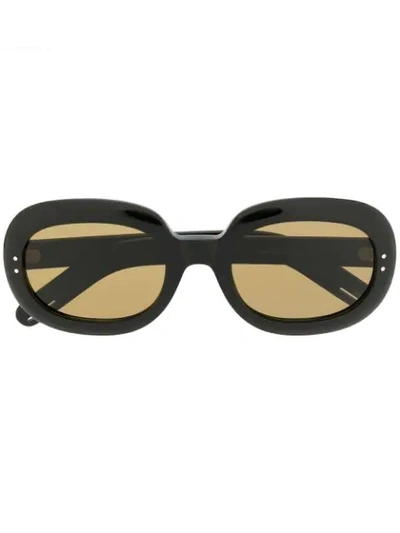 Gucci Round-frame Acetate Sunglasses In Black