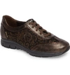 Mephisto 'yael' Soft-air Sneaker In Copper Leather