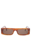 Andy Wolf Hume Square-frame Tortoiseshell Acetate Sunglasses In Brown