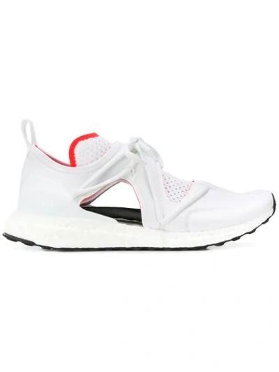 Adidas By Stella Mccartney Ultraboost T Cutout Neoprene And Primeknit Sneakers In White
