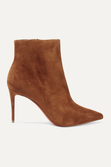 eloise leather red sole booties