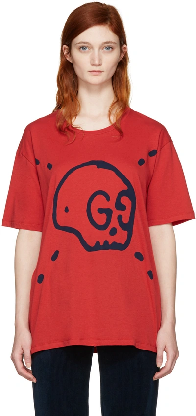 Gucci Ghost Cotton T-shirt | ModeSens