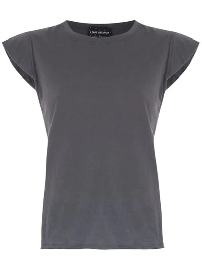 Andrea Bogosian Short Sleeved T-shirt In Grey