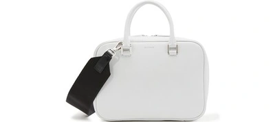 Jil Sander Leather Handbag In 100-white