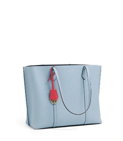 Tory Burch Perry Triple-compartment Tote In Blue