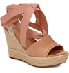 Ugg Shiloh Wedge Sandal In Arroyo Fabric