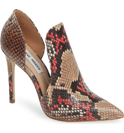 Steve Madden Dolly Pump In Snake Print ModeSens