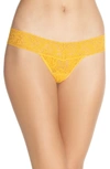 Hanky Panky Signature Lace Low Rise Thong In Clementine