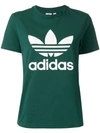 Adidas Originals Women's Originals Trefoil T-shirt, Green