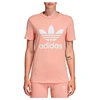 Adidas Originals Women's Originals Trefoil T-shirt, Pink