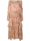 Ulla Johnson Ellette Dress In Neutrals