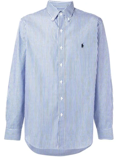 Polo Ralph Lauren Striped Shirt In Blue