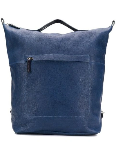 Ally Capellino Large Hoy Backpack In Blue