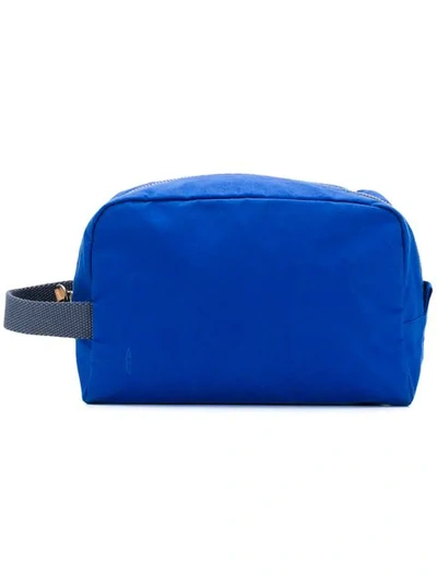 Ally Capellino Simon Wash Bag In Blue