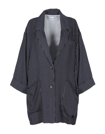 American Vintage Sartorial Jacket In Dark Blue