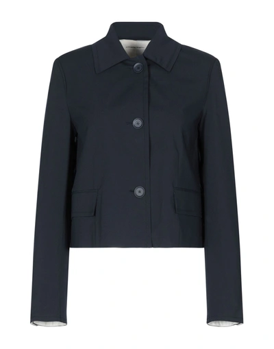 Liviana Conti Suit Jackets In Dark Blue