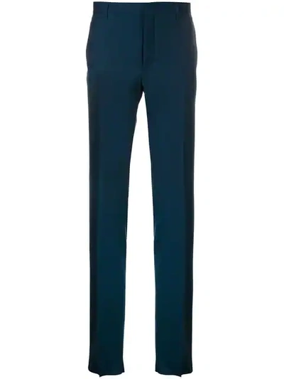 Prada Tailored Trousers In Blue