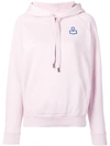 Isabel Marant Étoile Classic Brand Hoodie In Pink