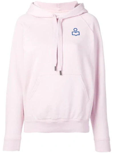 Isabel Marant Étoile Classic Brand Hoodie In Pink
