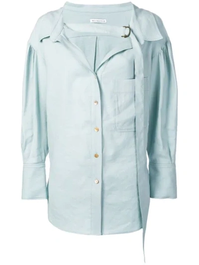 Rejina Pyo Structured Shirt In Blue