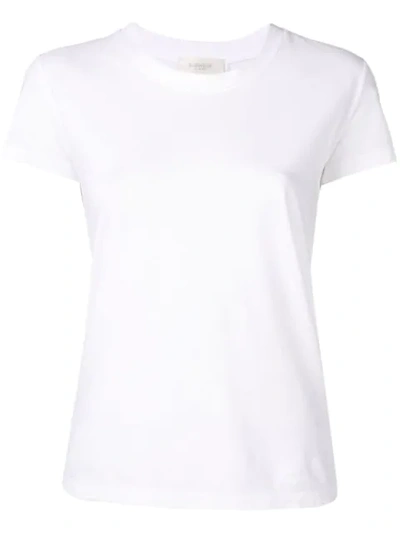 Zanone Round Neck T-shirt In White