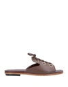 Tod's Sandals In Cocoa