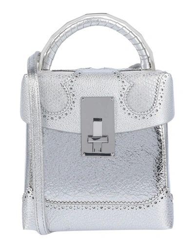 The Volon Handbag In Silver