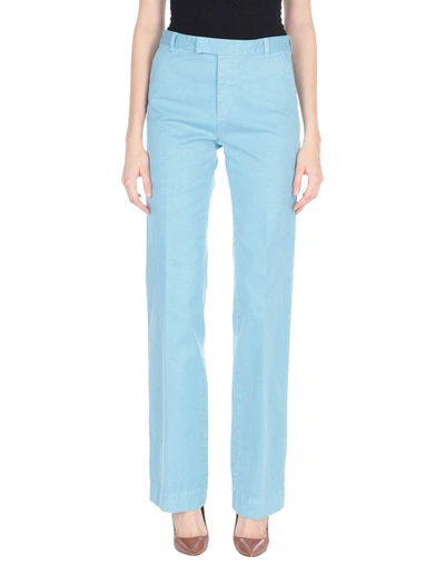 Etro Pants In Sky Blue