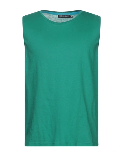 Dolce & Gabbana T-shirts In Green