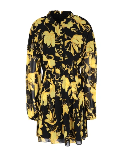 C/meo Collective Short Dresses In Yellow