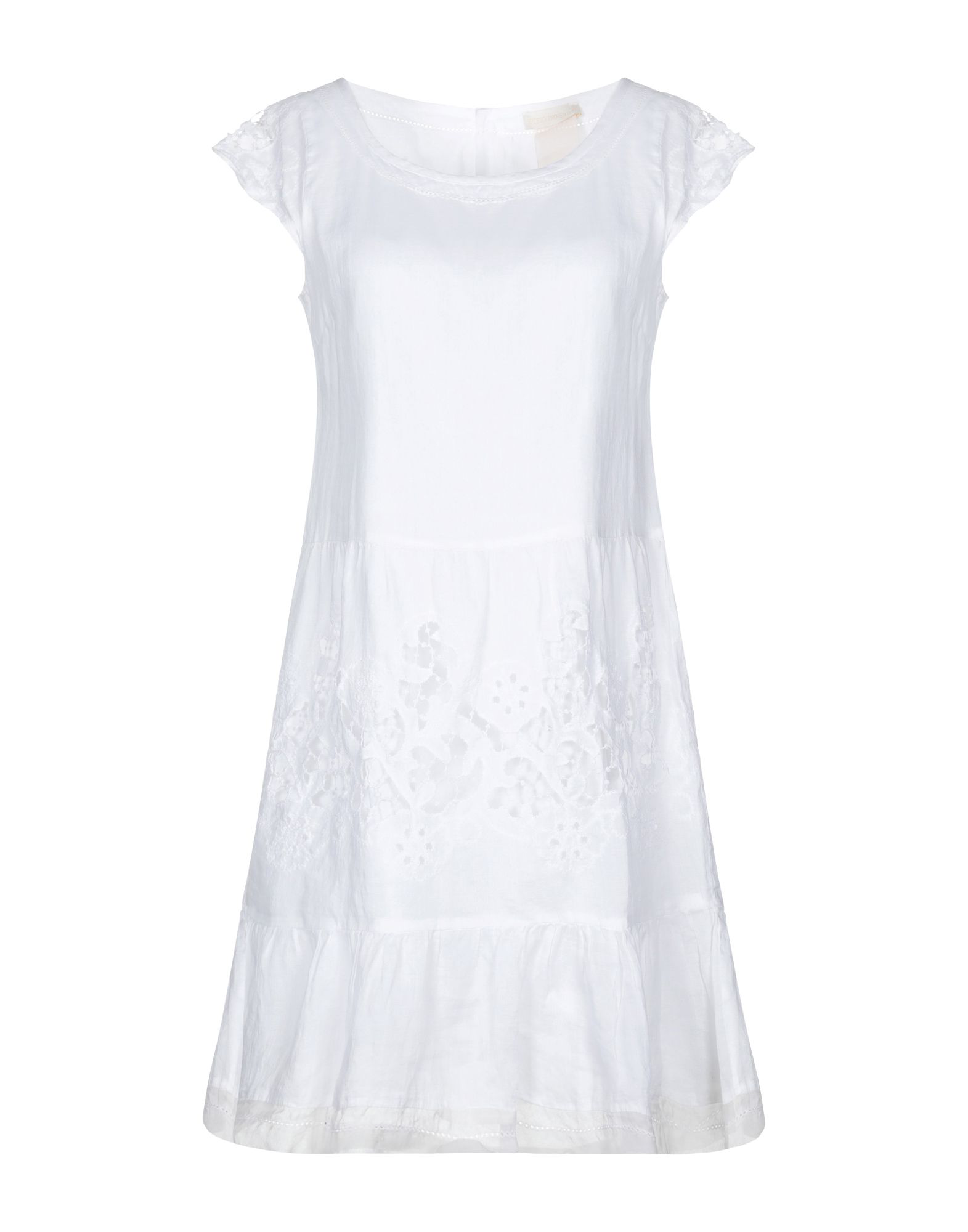 Scervino Street Short Dress In White | ModeSens