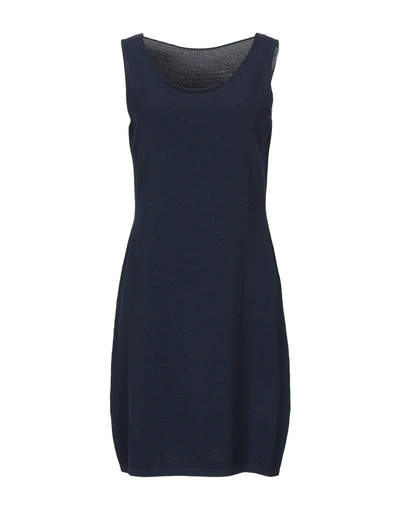 Anneclaire Short Dress In Dark Blue