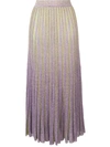 Missoni High-waist Skirt - Purple