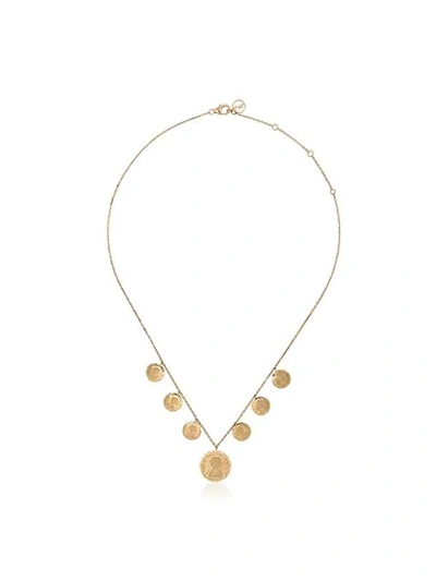 Anissa Kermiche 18k Yellow Gold Louise Coin Necklace