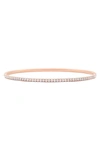 Kwiat Stackable Diamond Bangle In Rose Gold