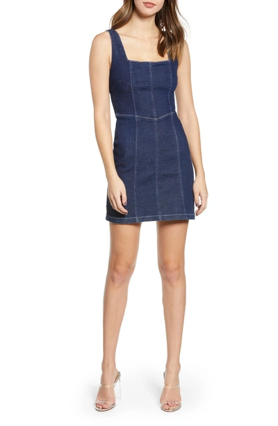 Tiger Mist Danni Sleeveless Denim Mini Dress