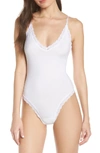 Hanky Panky Cotton With A Conscience Bodysuit In White