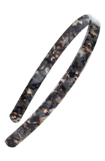 France Luxe Skinny Headband In Nacro Ocean