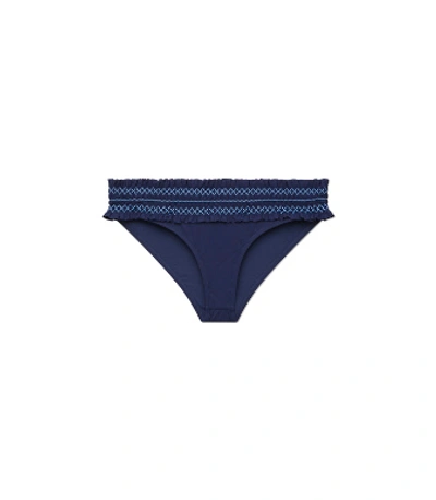 Tory Burch Costa Hipster In Tory Navy / Light Blue