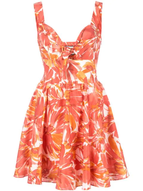alexis orange dress