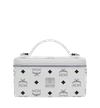 Mcm Rockstar Vanity Case In Visetos Original In White