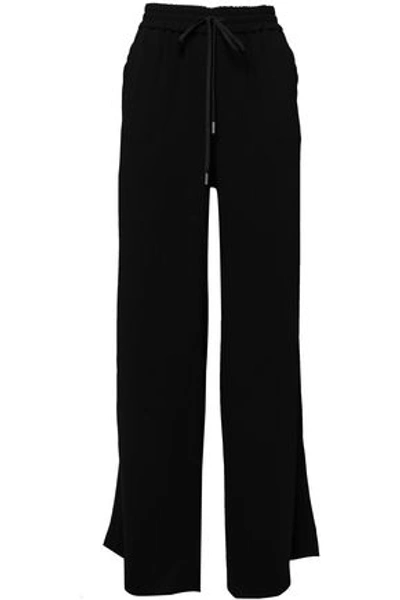 Zimmermann Woman Crepe Wide-leg Pants Black