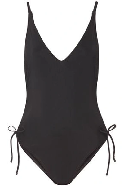 Zimmermann Woman Prima Bow-detailed Swimsuit Black